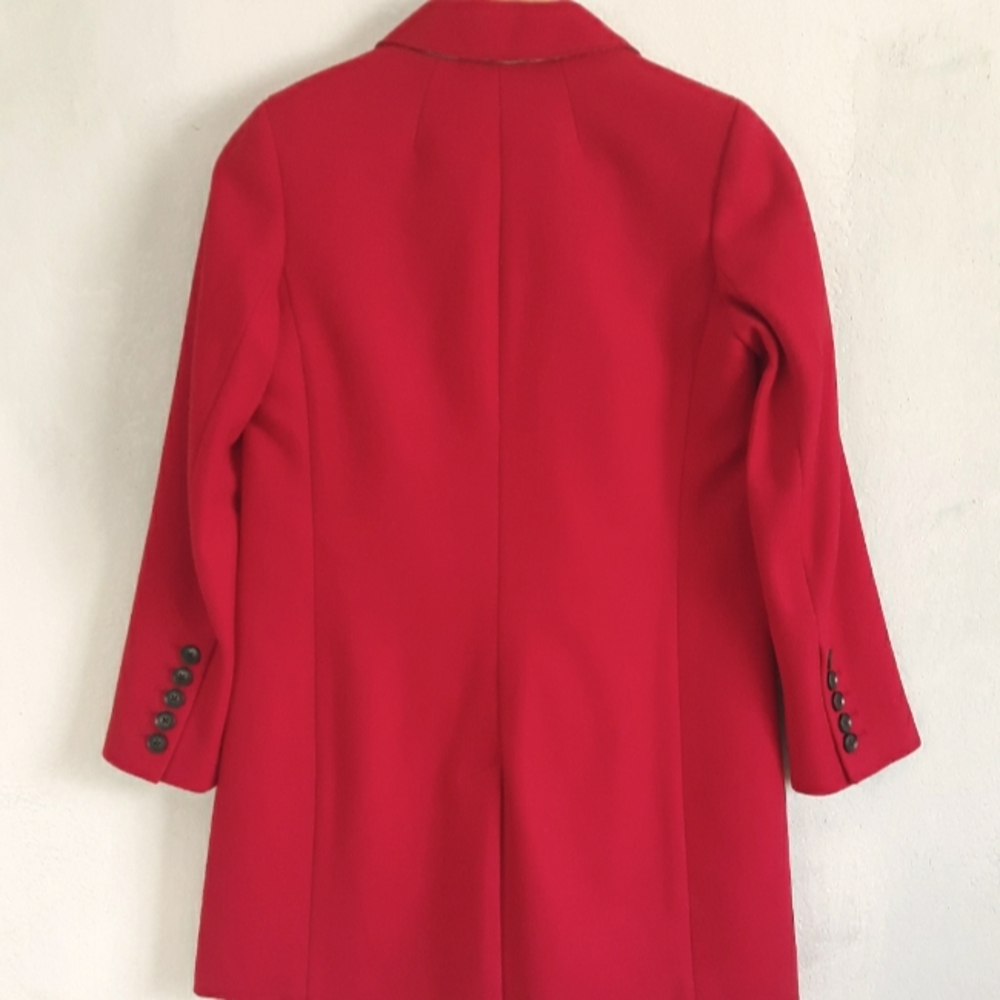 Banana Republic Red Wool, Size 2 - Picture 4 of 11